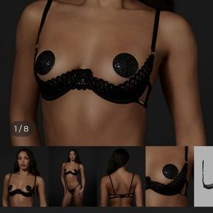 Tallulah Open Bra Black bluebella 36 dd